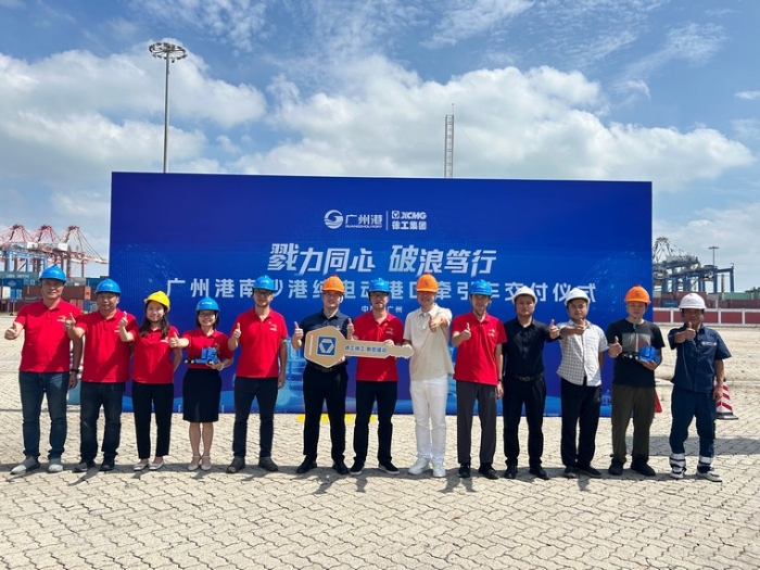 全力以赴！凯时娱乐纯电动口岸牵引车绿动广州南沙港